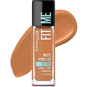 imageMaybelline Fit Me Matte  Poreless Liquid OilFree Foundation Makeup Sun Beige 1 Count Packaging May Vary340 CAPPUCCINO