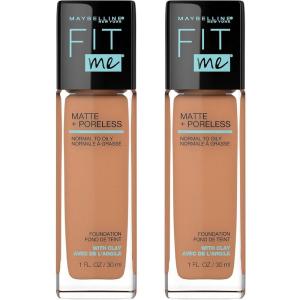 imageMaybelline Fit Me Matte  Poreless Liquid OilFree Foundation Makeup Sun Beige 1 Count Packaging May VaryToffee