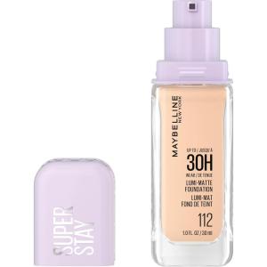 imageMaybelline Super Stay LumiMatte Foundation Lightweight and Buildable Full Coverage Foundation Makeup For Up To 30HR Wear 332 1 Count112  Neutral Cool