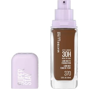 imageMaybelline Super Stay LumiMatte Foundation Lightweight and Buildable Full Coverage Foundation Makeup For Up To 30HR Wear 332 1 Count370  Warm