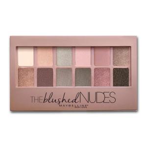 imageMaybelline The Blushed Nudes Eyeshadow Palette Makeup 12 Pigmented Matte ampamp Shimmer Shades Blendable Powder 1 CountBLUSHED NUDES