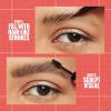 imageMaybelline BuildABrow 2in1 Brow Pen and Sealing Eyebrow Gel Eyebrow Makeup for RealLooking Fuller Brows Deep Brown 1 Count255 SOFT BROWN
