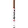 imageMaybelline BuildABrow 2in1 Brow Pen and Sealing Eyebrow Gel Eyebrow Makeup for RealLooking Fuller Brows Deep Brown 1 Count255 SOFT BROWN
