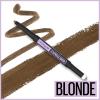 imageMaybelline Express Brow 2In1 Pencil and Powder Eyebrow Makeup Deep Brown 1 Count250 Blonde