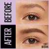 imageMaybelline Express Brow 2In1 Pencil and Powder Eyebrow Makeup Deep Brown 1 Count255 Soft Brown