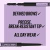 imageMaybelline Express Brow Ultra Slim Eyebrow Makeup Brow Pencil with Precision Tip and Spoolie for Defined Eyebrows Black Brown 1 Count253 TAUPE