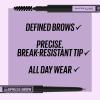 imageMaybelline Express Brow Ultra Slim Eyebrow Makeup Brow Pencil with Precision Tip and Spoolie for Defined Eyebrows Black Brown 1 Count262 BLACK BROWN