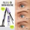 imageMaybelline Super Lock Brow Glue Eyebrow Gel Lightweight Brow Gel For Up To 24HR Hold Clear 1 Count264 Black