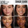 imageMaybelline TattooStudio Brow Pomade Long Lasting Buildable Eyebrow Makeup Ash Brown 1 Count380 DEEP BROWN