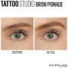imageMaybelline TattooStudio Brow Pomade Long Lasting Buildable Eyebrow Makeup Ash Brown 1 CountLight Blonde