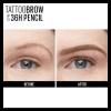 imageMaybelline TattooStudio Waterproof Eyebrow Pencil Sharpenable Longwear Long Lasting Pigmented Eyebrow Pencil for Defined Brows Blonde 1 Count248 LIGHT BLONDE