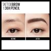 imageMaybelline TattooStudio Waterproof Eyebrow Pencil Sharpenable Longwear Long Lasting Pigmented Eyebrow Pencil for Defined Brows Blonde 1 Count255 SOFT BROWN