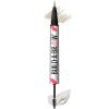 imageMaybelline BuildABrow 2in1 Brow Pen and Sealing Eyebrow Gel Eyebrow Makeup for RealLooking Fuller Brows Deep Brown 1 Count250 BLONDE