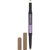 imageMaybelline Express Brow 2In1 Pencil and Powder Eyebrow Makeup Deep Brown 1 Count250 Blonde