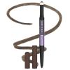 imageMaybelline Express Brow 2In1 Pencil and Powder Eyebrow Makeup Deep Brown 1 Count260 DEEP BROWN