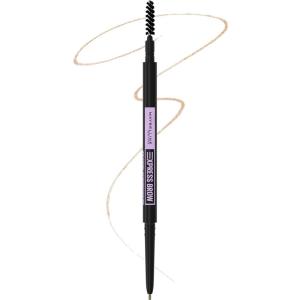 imageMaybelline Express Brow 2In1 Pencil and Powder Eyebrow Makeup Deep Brown 1 CountLight Blonde