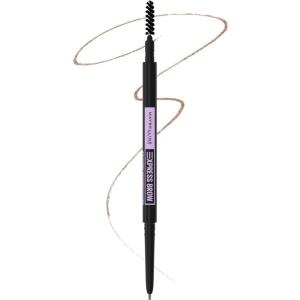imageMaybelline Express Brow Ultra Slim Eyebrow Makeup Brow Pencil with Precision Tip and Spoolie for Defined Eyebrows Black Brown 1 Count250 BLONDE