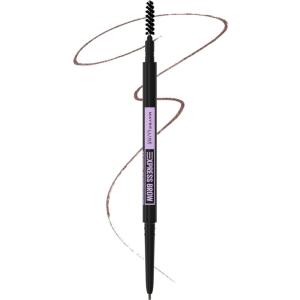 imageMaybelline Express Brow Ultra Slim Eyebrow Makeup Brow Pencil with Precision Tip and Spoolie for Defined Eyebrows Black Brown 1 Count257 MEDIUM BROWN