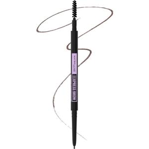 imageMaybelline Express Brow Ultra Slim Eyebrow Makeup Brow Pencil with Precision Tip and Spoolie for Defined Eyebrows Black Brown 1 Count260 DEEP BROWN