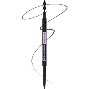 imageMaybelline Express Brow Ultra Slim Eyebrow Makeup Brow Pencil with Precision Tip and Spoolie for Defined Eyebrows Black Brown 1 Count262 BLACK BROWN
