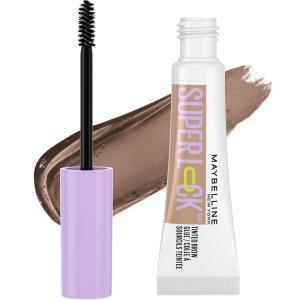 imageMaybelline Super Lock Brow Glue Eyebrow Gel Lightweight Brow Gel For Up To 24HR Hold Clear 1 Count253 Taupe