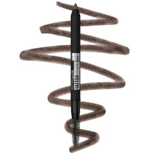 imageMaybelline TattooStudio Waterproof Eyebrow Pencil Sharpenable Longwear Long Lasting Pigmented Eyebrow Pencil for Defined Brows Blonde 1 Count260 DEEP BROWN