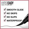 imageMaybelline Hyper Easy Liquid Pen NoSkip Eyeliner Satin Finish Waterproof Formula Pitch Black 0018 Fl OzPITCH BLACK