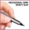 imageMaybelline Hyper Easy Liquid Pen NoSkip Eyeliner Satin Finish Waterproof Formula Pitch Black 0018 Fl OzPITCH BLACK