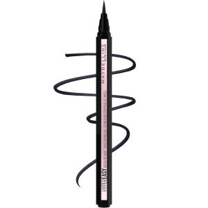 imageMaybelline Hyper Easy Liquid Pen NoSkip Eyeliner Satin Finish Waterproof Formula Pitch Black 0018 Fl OzPITCH BLACK