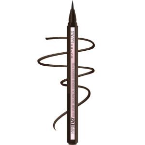 imageMaybelline Hyper Easy Liquid Pen NoSkip Eyeliner Satin Finish Waterproof Formula Pitch Black 0018 Fl OzPITCH BROWN