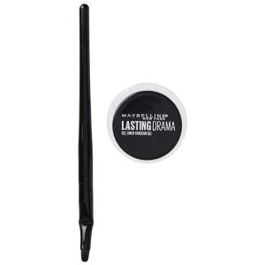 imageMaybelline New York Makeup Eyestudio Lasting Drama Gel Eye Liner Blackest Black Waterproof 0106 OuncePack of 1954 CHARCOAL