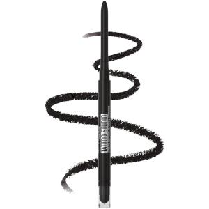 imageMaybelline Tattoo Studio Automatic Gel Pencil Waterproof Eyeliner Blendable Smudge Resistant Matte Eyeliner For Up To 36HR Wear Midnight Mocha Smokey Gray Packaging May VaryPitch Black Smokey Black