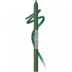 imageMaybelline TattooStudio LongLasting Sharpenable Eyeliner Pencil Glide on Smooth Gel Pigments with 36 Hour Wear Waterproof Deep Onyx 1 Count817 HUNTER GREEN
