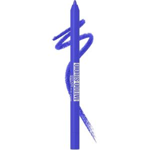 imageMaybelline TattooStudio LongLasting Sharpenable Eyeliner Pencil Glide on Smooth Gel Pigments with 36 Hour Wear Waterproof Deep Onyx 1 Count819 GALACTIC COBALT