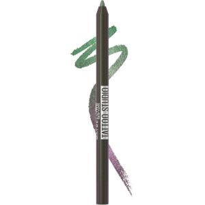 imageMaybelline TattooStudio LongLasting Sharpenable Eyeliner Pencil Glide on Smooth Gel Pigments with 36 Hour Wear Waterproof Deep Onyx 1 Count823 AURORA FLIP