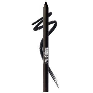 imageMaybelline TattooStudio LongLasting Sharpenable Eyeliner Pencil Glide on Smooth Gel Pigments with 36 Hour Wear Waterproof Deep Onyx 1 Count900 DEEP ONYX