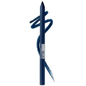 imageMaybelline TattooStudio LongLasting Sharpenable Eyeliner Pencil Glide on Smooth Gel Pigments with 36 Hour Wear Waterproof Deep Onyx 1 Count920 STRIKING NAVY