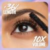 imageMaybelline The Falsies Surreal Extensions Washable Mascara Volumizing Lengthening Mascara Make Up Meta Black 1 CountBLACKEST BLACK