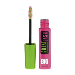 imageMaybelline Great Lash BIG Washable Mascara Volumizing Thickening Lengthening Mascara Blackest Black 1 CountBLACKEST BLACK