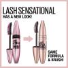 imageMaybelline Lash Sensational Washable Mascara Lengthening and Volumizing for a Full Fan Effect Blackest Black 1 CountBlackest Black