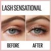 imageMaybelline Lash Sensational Washable Mascara Lengthening and Volumizing for a Full Fan Effect Blackest Black 1 CountVERY BLACK