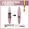 imageMaybelline Lash Sensational Washable Mascara Lengthening and Volumizing for a Full Fan Effect Blackest Black 1 CountVERY BLACK