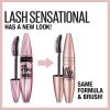 imageMaybelline Lash Sensational Waterproof Mascara Lengthening and Volumizing for a Full Fan Effect Brownish Black 1 CountBROWNISH BLACK