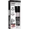 imageMaybelline Volum Express The Falsies Washable Fiber Mascara Volumizing and Separating Make Up Formula Brownish Black 1 CountPitch Black and Pitch Black