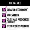 imageMaybelline Volum Express The Falsies Washable Fiber Mascara Volumizing and Separating Make Up Formula Brownish Black 1 CountVery Black