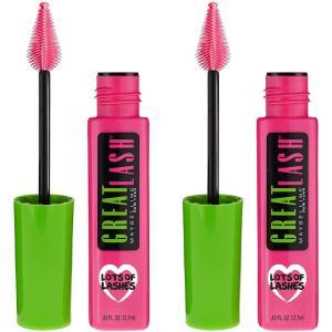 imageMaybelline Great Lash Lots Of Lashes Washable Mascara Volumizing Thickening and Curling Mascara Very Black 1 CountBlackest Black
