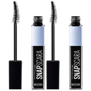 imageMaybelline Volum Express The Falsies Washable Fiber Mascara Volumizing and Separating Make Up Formula Brownish Black 1 CountPitch Black and Pitch Black