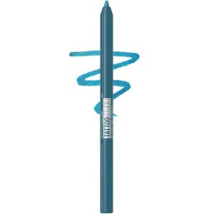 imageMaybelline Tattoo Studio Ink Pen Eyeliner Waterproof ampamp Smudge Resistant Liner Up to 24 Hours Eye Makeup Wear Jet Black 1 CountBlue Disco