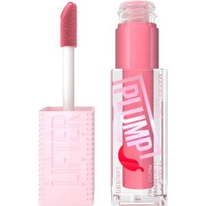 imageMAYBELLINE Lifter Gloss Lifter Plump Plumping Lip Gloss with Chili Pepper and 5 MaxiLip Pink Sting Sheer Bubblegum Pink 1 Count1 BLUSH BLAZE