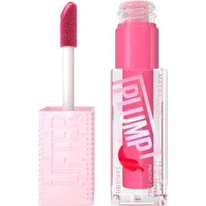 imageMAYBELLINE Lifter Gloss Lifter Plump Plumping Lip Gloss with Chili Pepper and 5 MaxiLip Pink Sting Sheer Bubblegum Pink 1 Count3 PINK STING